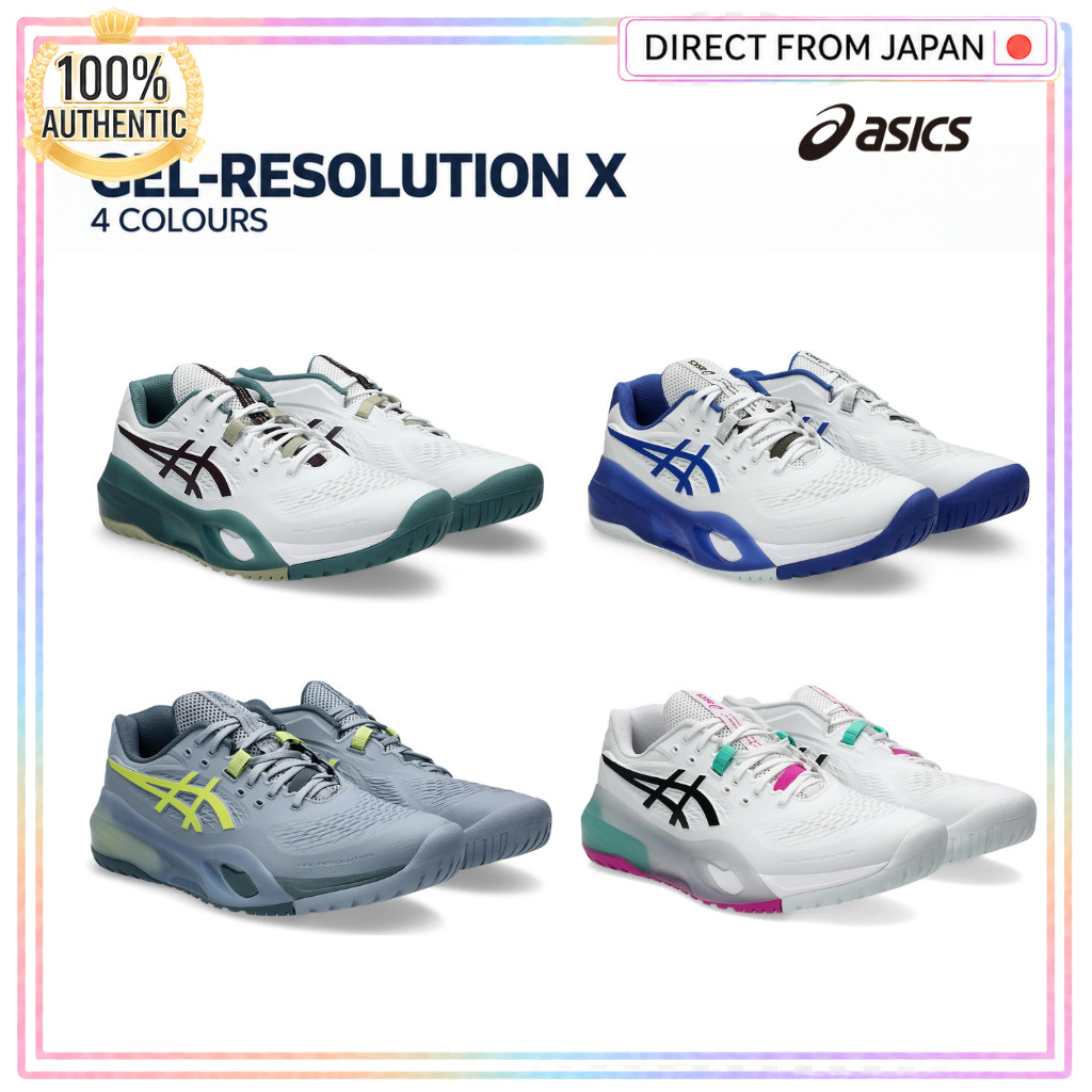 ASICS GEL-RESOLUTION X Men’s Tennis Shoes 2E 3E Multi-Color