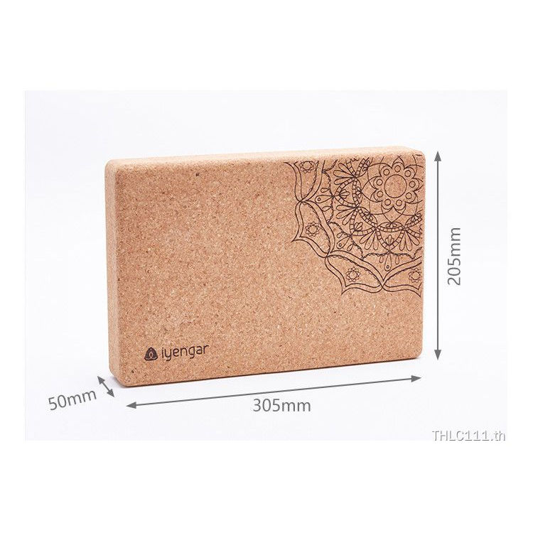 Iyangge Life Yoga Brick Cork Brick Peacock Yoga Brick Dance Dedicated