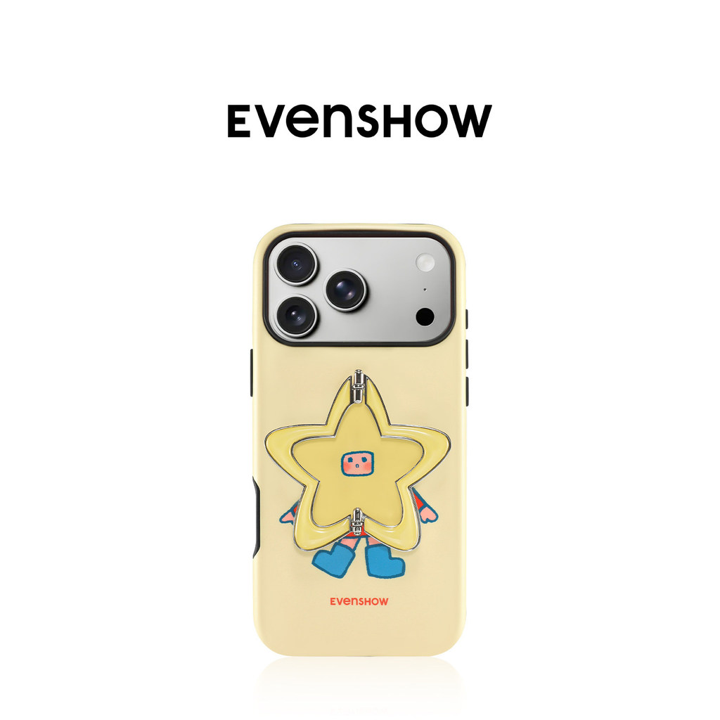 [EVENSHOW x Big Star Planet Co-Branded] 2026 สไตล์ใหม่ Super Nice เคสโทรศัพท์เฉพาะพร้อมขาตั้งเหมาะสํ