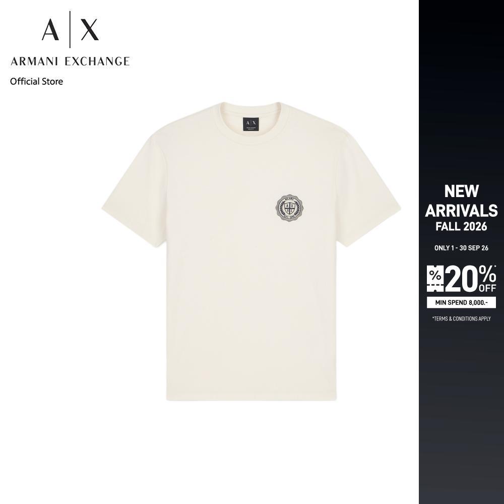 Armani Exchange เสื้อยืดผู้ชาย รุ่น XM003078-AF10361-U0007 สีขาว