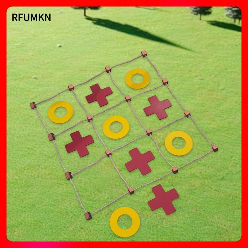 [rfumkn] Tic TAC Toe Game ซื้อมาและข้าม XO Chess Board Game Funny Parent Child Interactive Game XO T