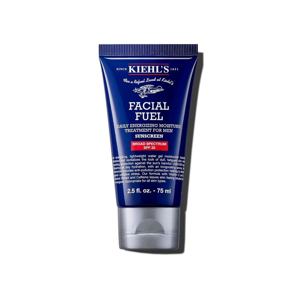 Kiehls - Facial Fuel Mens Energizing Moisturizer พร้อม SPF 20 | Mens Daily Face Moisturizer - With S