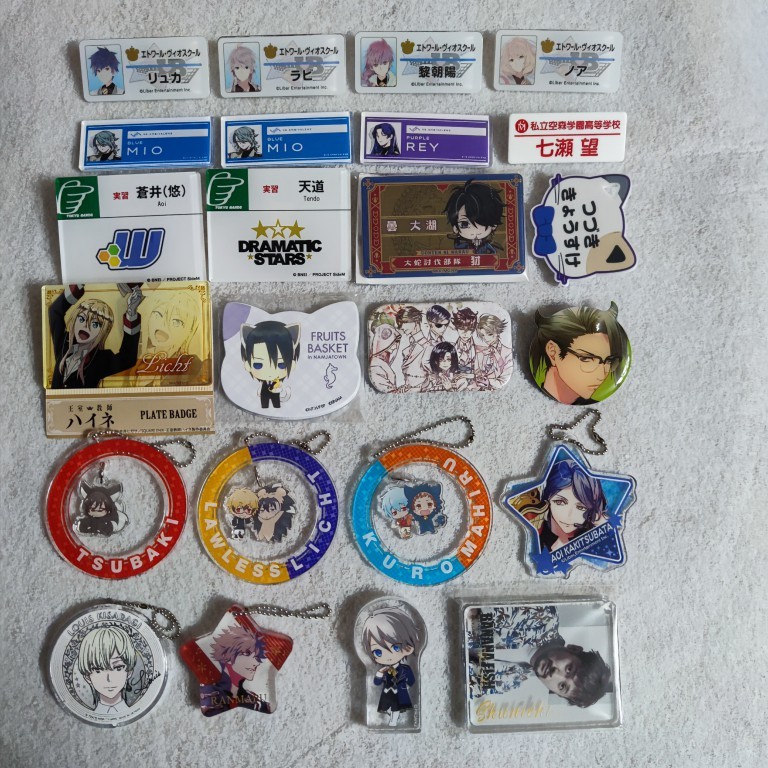 416 สินค้าเวอร์ชั่นญี่ปุ่น ICHU Idol มีนาคม VS AMBIVALENZ Prince of Songs Bar จี้