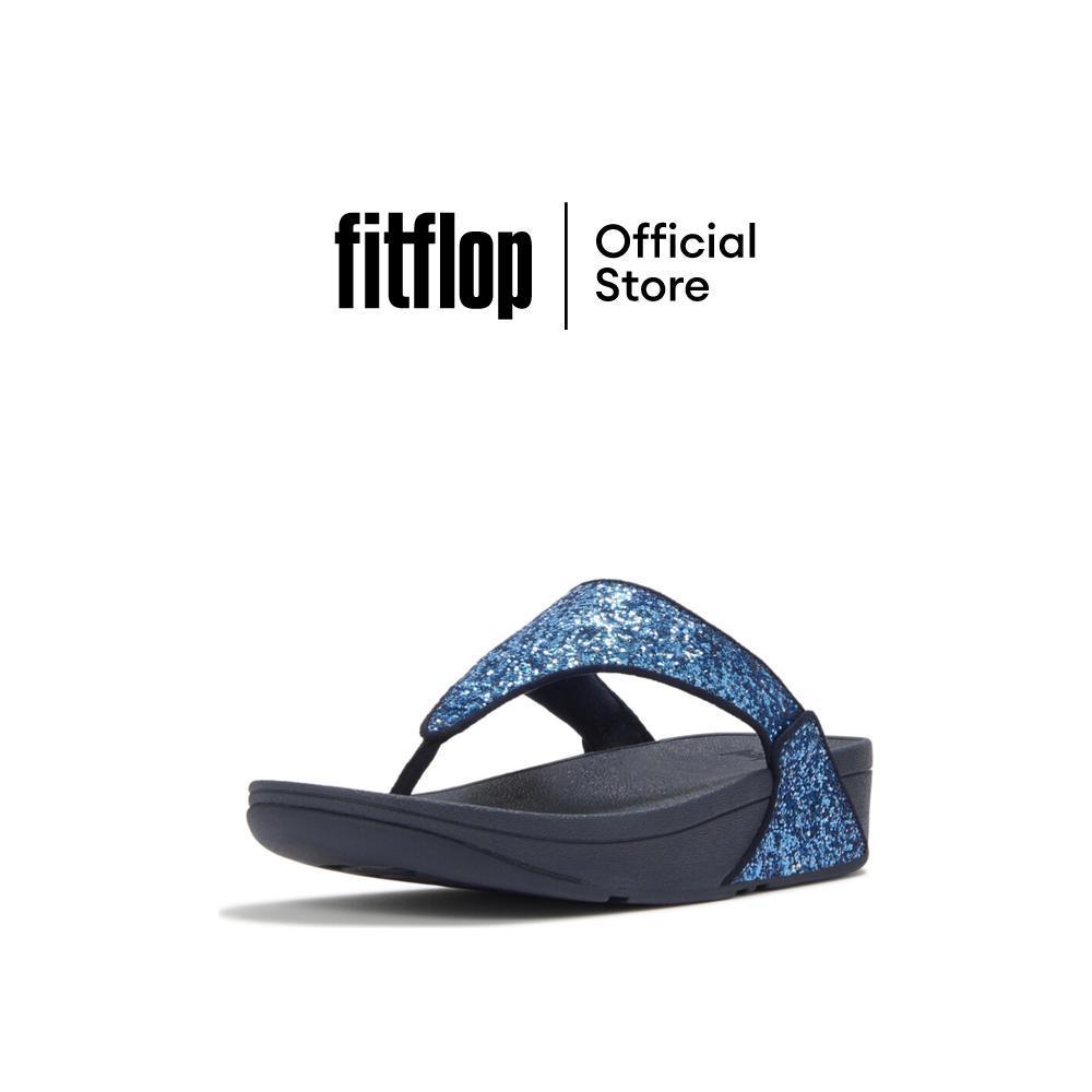 FITFLOP LULU MULTI-TONAL GLITTER T/P รองเท้าแตะแบบหูหนีบผู้หญิง รุ่น JE6-D52 สี BLUE
