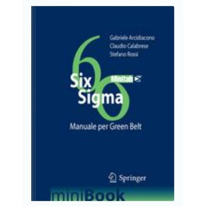 หนังสือกายภาพ Six Sigma: Manuale ต่อ Green Belt-Minibook