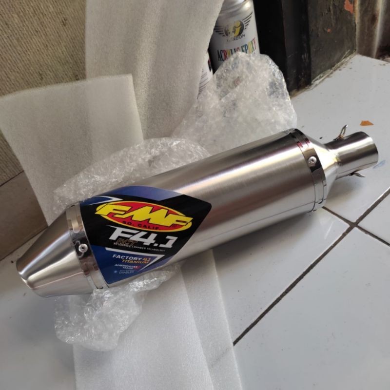 ท่อไอเสีย Fmf F4.1 ท่อไอเสีย 38 มม. ตัวเก็บเสียงคุณภาพสูงเพียง 38 มม.
