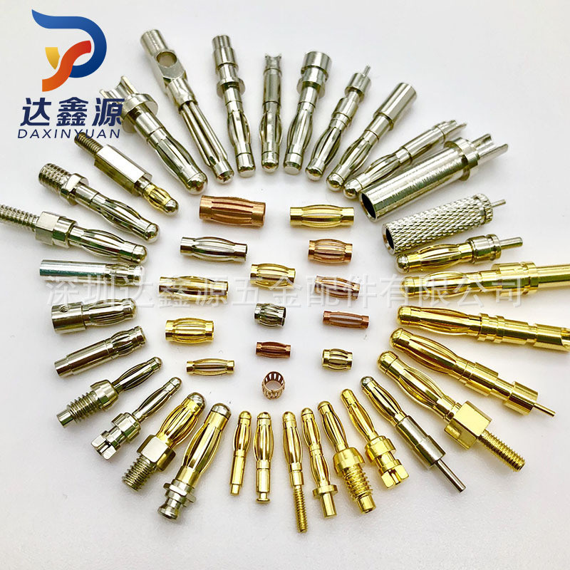 กลองโคมไฟโรงงาน Daxinyuan Super Factory|Crown Spring Bolt คอลัมน์ทองแดง Banana PIN ชายหญิงทองแดง PIN