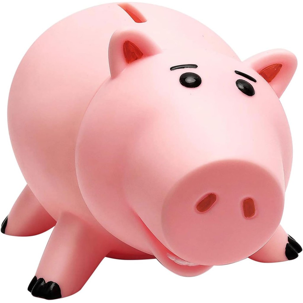 Piggy Bank, Cute Plastic Coin Bank for Boys and Girls, Unbreakable Pig Money Bank for Kids Gift (Pin