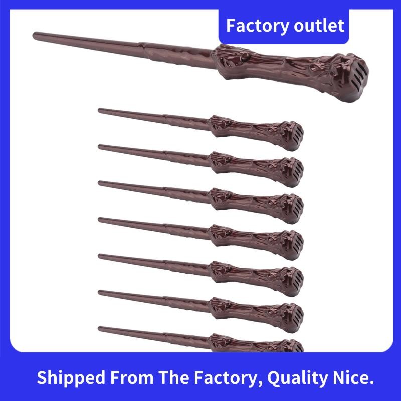 8 ชิ้น Light Up Magic Wizard Wands เสียงส่องสว่างของเล่น Wand สําหรับเด็กผู้หญิงปาร์ตี้คอสเพลย์อุปกร