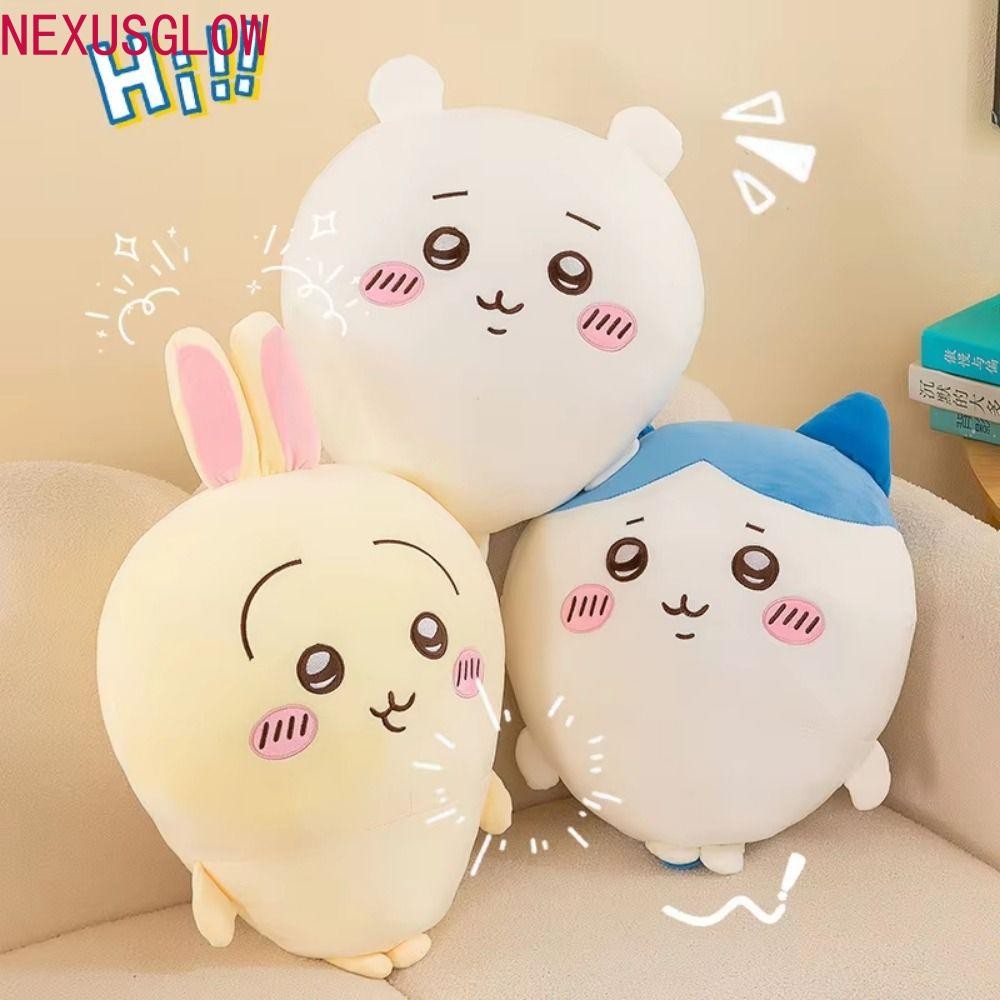 NEXUSGLOW Chiikawa ตุ๊กตาตุ๊กตา, Usachi 20-30 ซม.ของเล่นตุ๊กตา Chiikawa Chiikawa โยนหมอนของขวัญคริสต