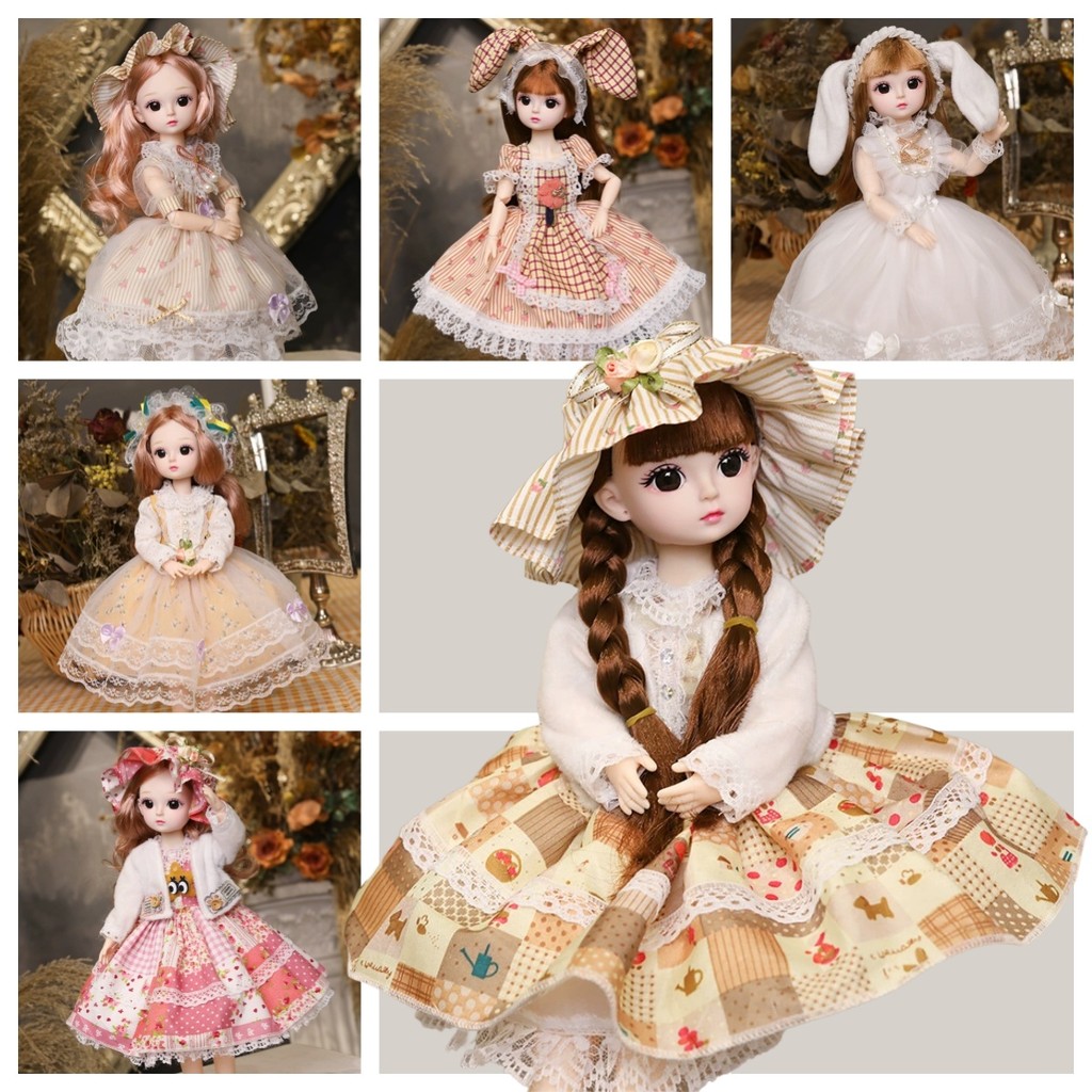 🔥สินค้าในสต็อก🔥 ตุ๊กตาบาร์บี้ ขนาด 30 ซม. | ตุ๊กตา BJD | ของขวรับวันเกิด - รูปที่ 2