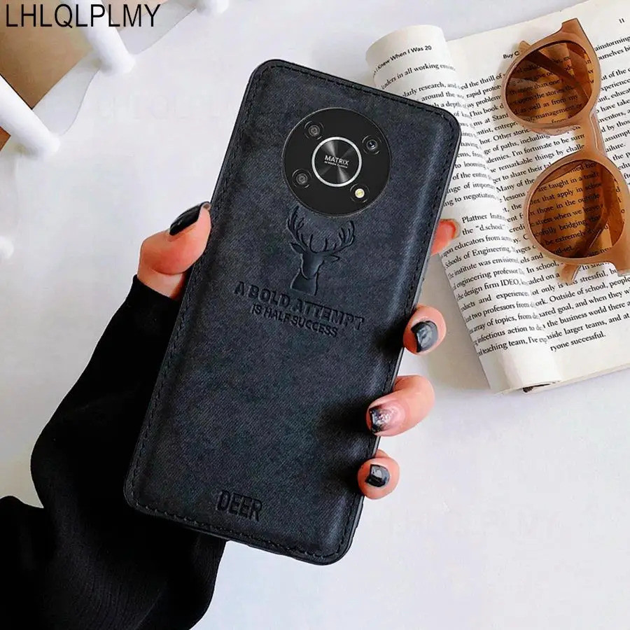 ผ้ารูปแบบกวางสําหรับ Honor Magic 4 5 6 Lite Pro X5 Plus X9 5g X7b X7c Magic6 Magic5 Huawei P60 Soft 