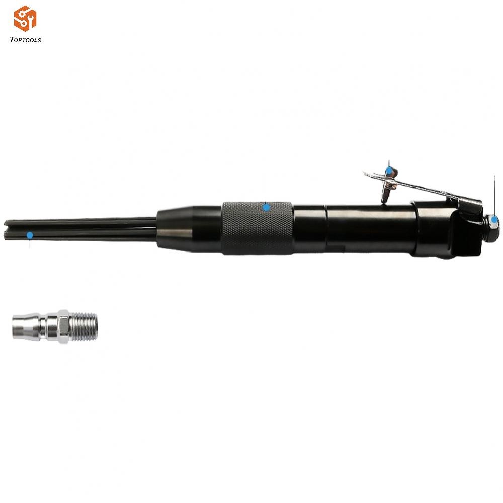 Air Needle Scaler Pneumatic Rust Paint Weld ตะกรันลบ Deburring เครื่องมือทําความสะอาด