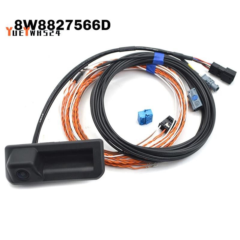 [ขายดี Y4]กล้องมือจับรถยนต์พร้อมสายไฟ 8W8827566D,8W8 827 566 D สําหรับ A5 S5