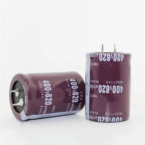 2PCS-20PCS 400V820UF ตัวเก็บประจุไฟฟ้า 820UF 400V คุณภาพดีที่สุด 35*50 มม.