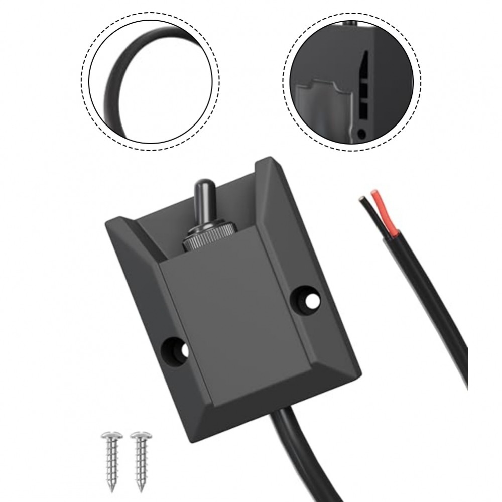 12V Toggle Switch 2 ฟุตลวดออกแบบตามหลักสรีรศาสตร์ IP67 กันน้ํา Rating
