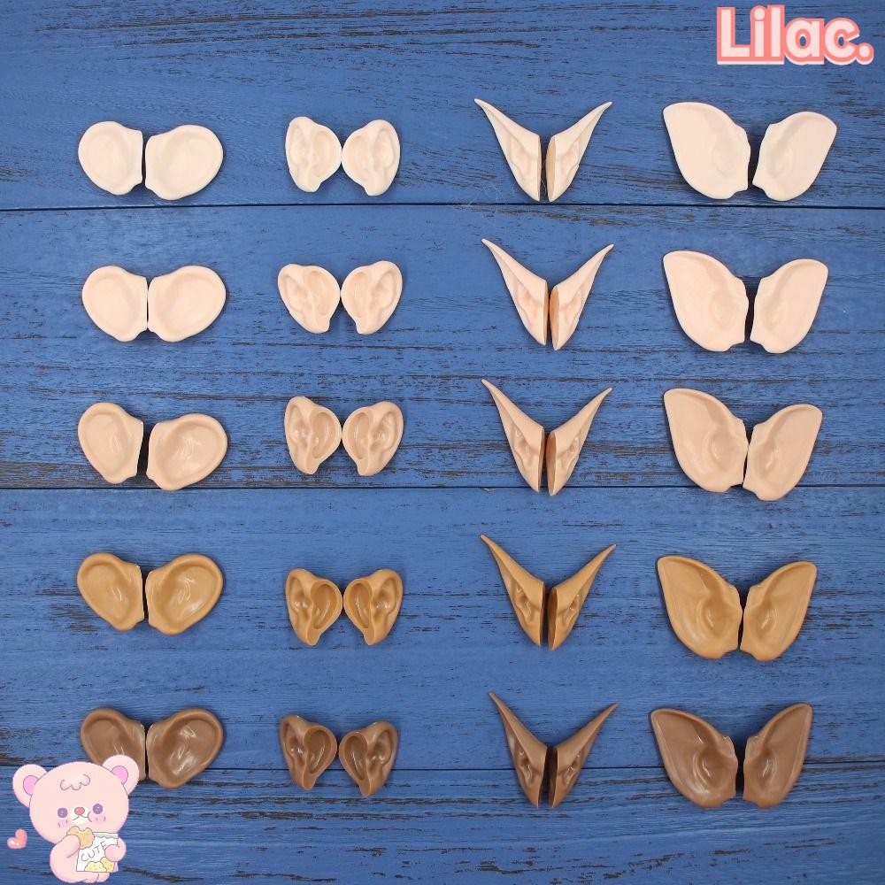 LIILACC Ears Elf Natural Children Dolls Accessories
