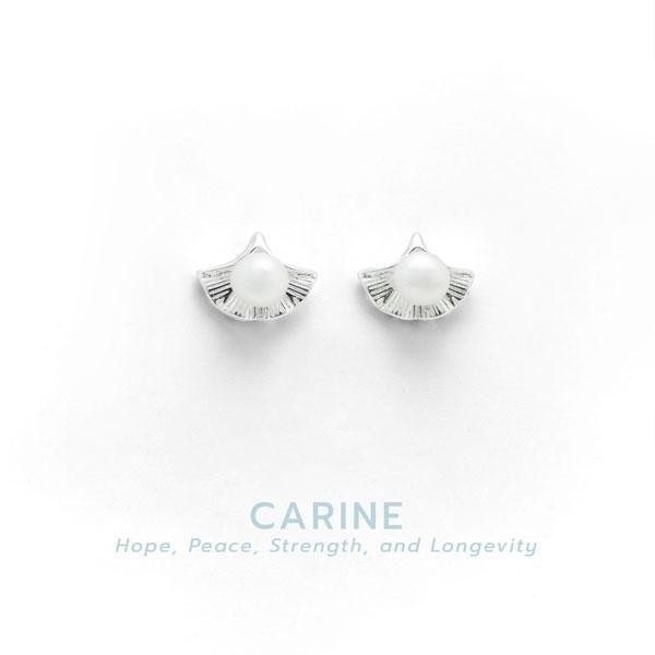 CARINE ต่างหูเงินแท้ S925 [MERCELO]