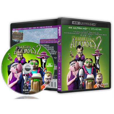 [En]ภาพยนตร์ HD Blu-ray 1080P&4K The Addams Family 2