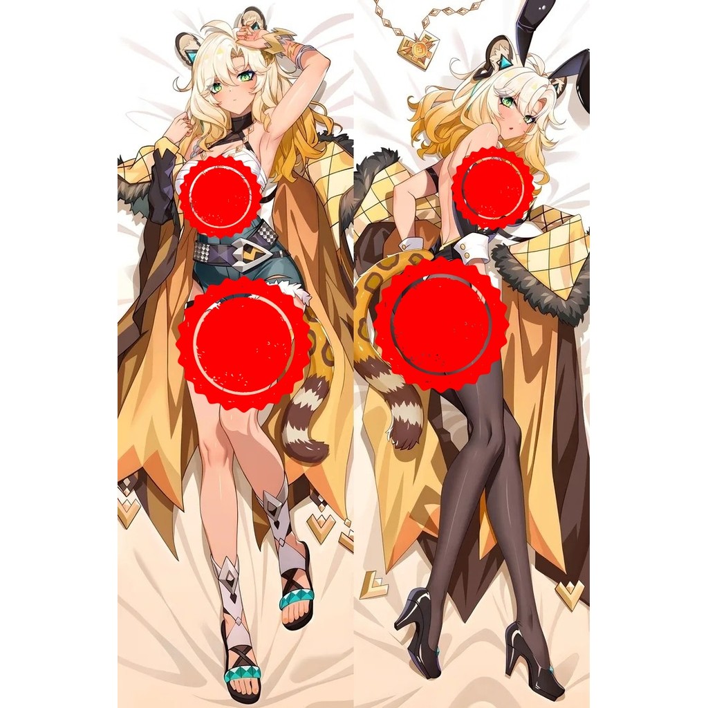 Genshin Impact Xilonen อะนิเมะ Dakimakura พิมพ์สองด้าน สำหรับคนนอนโอบกอดและตกแต่งบ้าน