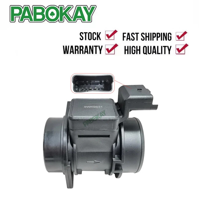 5WK9631 Mass Air Flow Maf Sensor Meter สําหรับ PEUGEOT CITROEN C2 C3 XSARA N0 N1 N2 1.4 HDi 1.4HDi 8