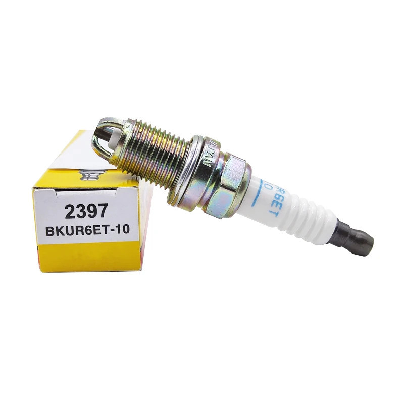 4/20pcs BKUR6ET-10 2397 Spark Plug เทียนสําหรับ Audi Quattro S6 VW Passat B5 Beetle Jetta Golf BKUR6