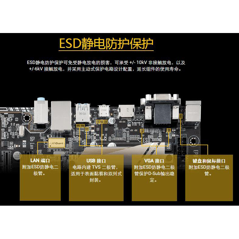 Asus/Asus H110 B150M-ET B250 เมนบอร์ด 1151 Pin b150M-A i3 8100 9100