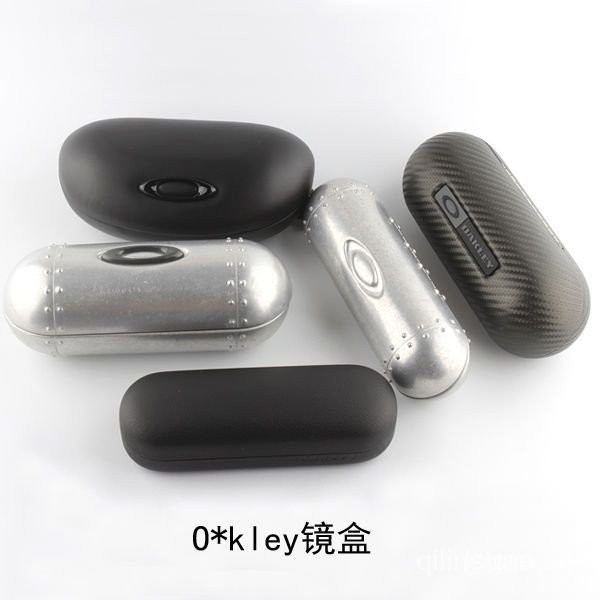 กล่องแว่นตา Oakley กล่องแว่นกันแดดแว่นกันแดดกันแดดคาร์บอนไฟเบอร์ป้องกันแรงดันอลูมิเนียม Oakley capsu