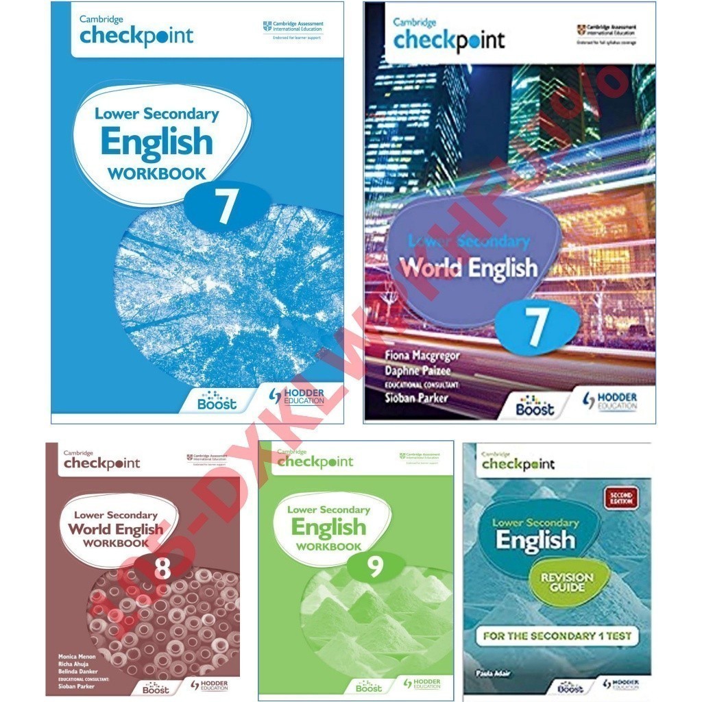 หนังสือ Checkpoint Lower Prot English Workbook 7/9 / Lower Mit World English Workbook 8 / Lower Mith