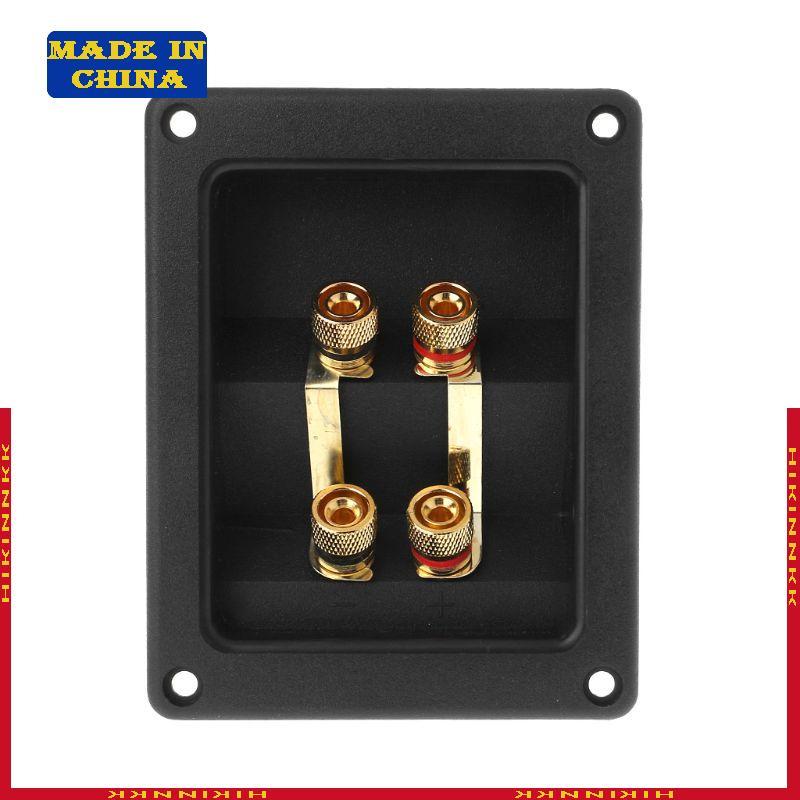 HIK Screw Terminal Round Cup Connector ตัวบ่งชี้สีดําสีแดงและลบบวก