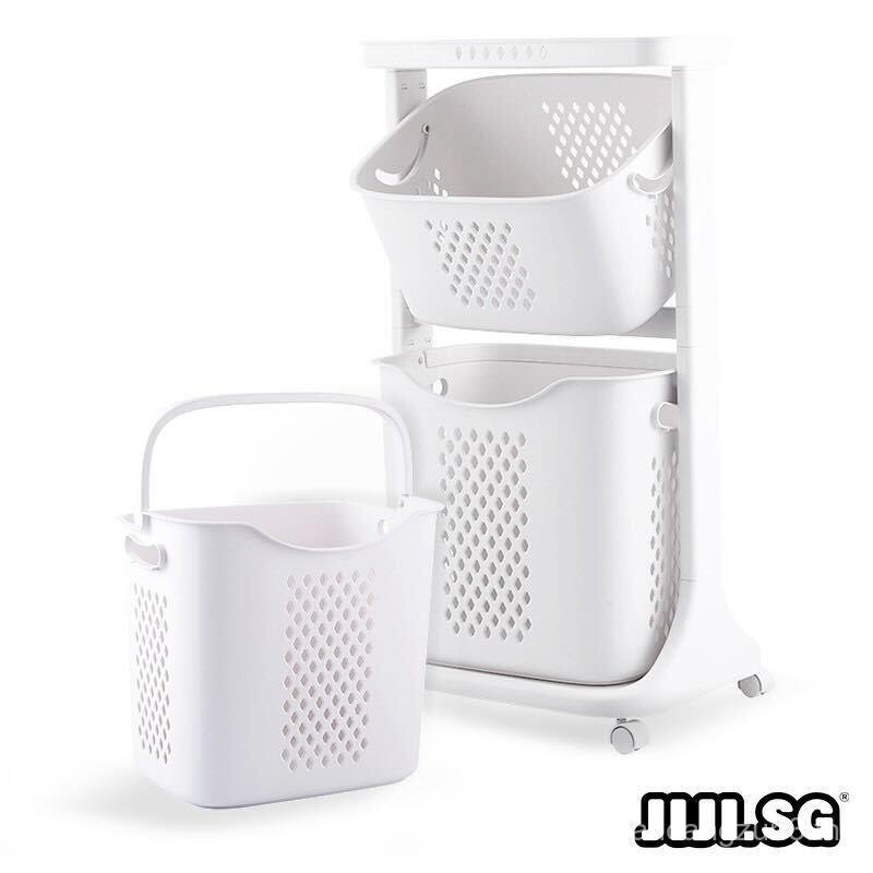 (JIJI.SG) JINEX Swing Laundry Storage Rack - Laundry Basket