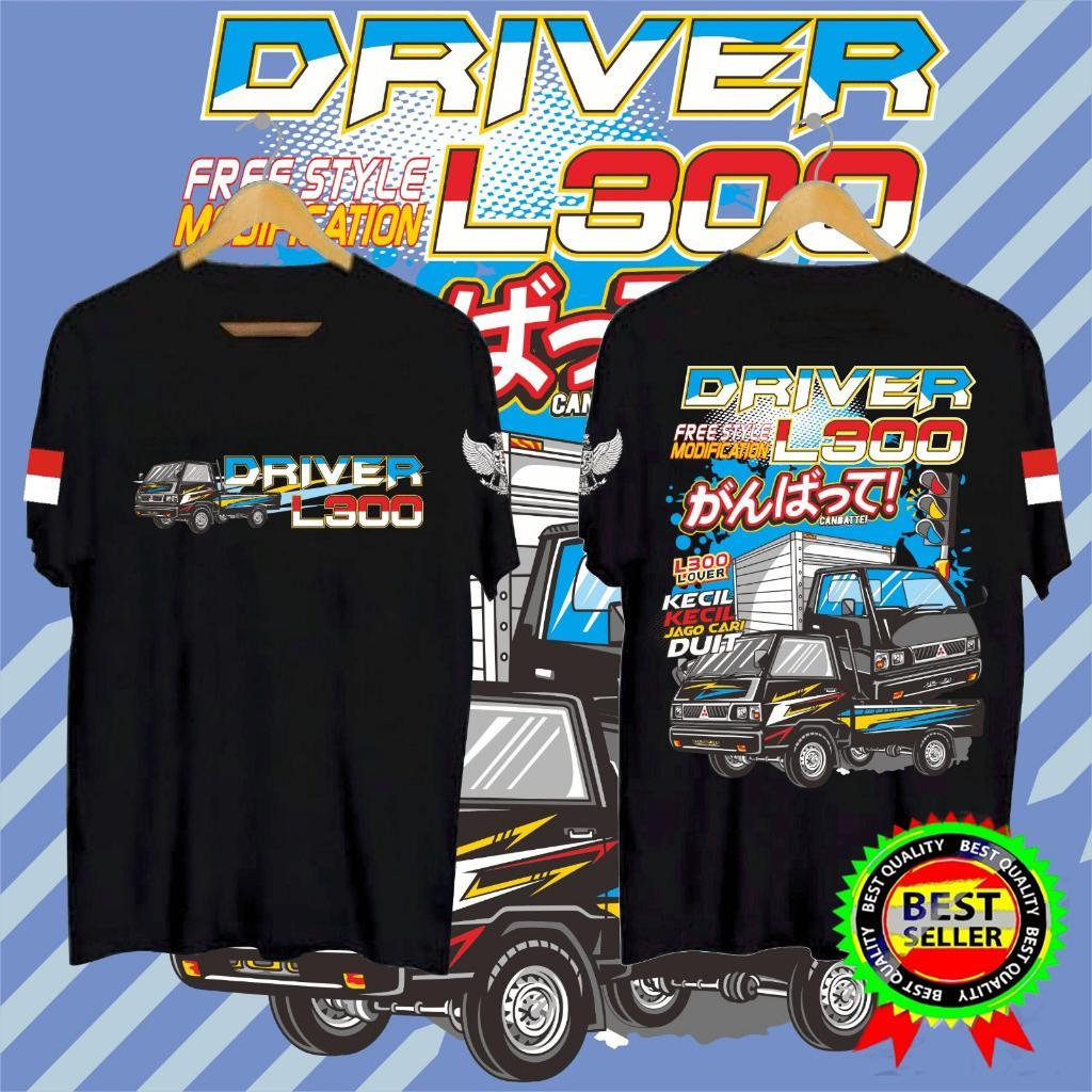 L300 BLACK DRIVER เสื้อยืดผู้ชาย | SIMPLE, DYNAMIC, และ GIVES A CASUAL IMPRESSION