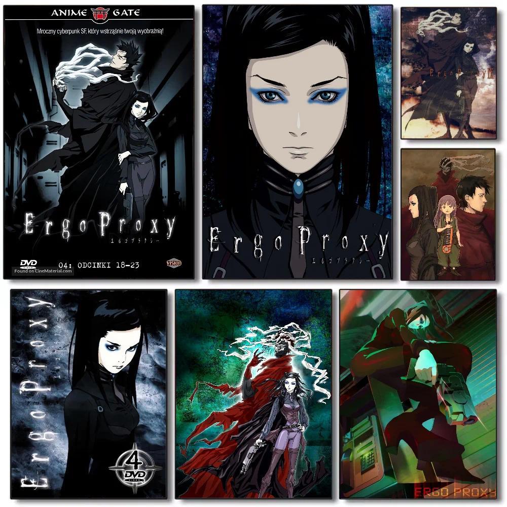 โปสเตอร์ศิลปะอนิเมะ Ergo Proxy - ความละเอียด HD กันน้ำติดผนังได้ เหมาะสำหรับตกแต่งบ้าน ห้องนั่งเล่น 