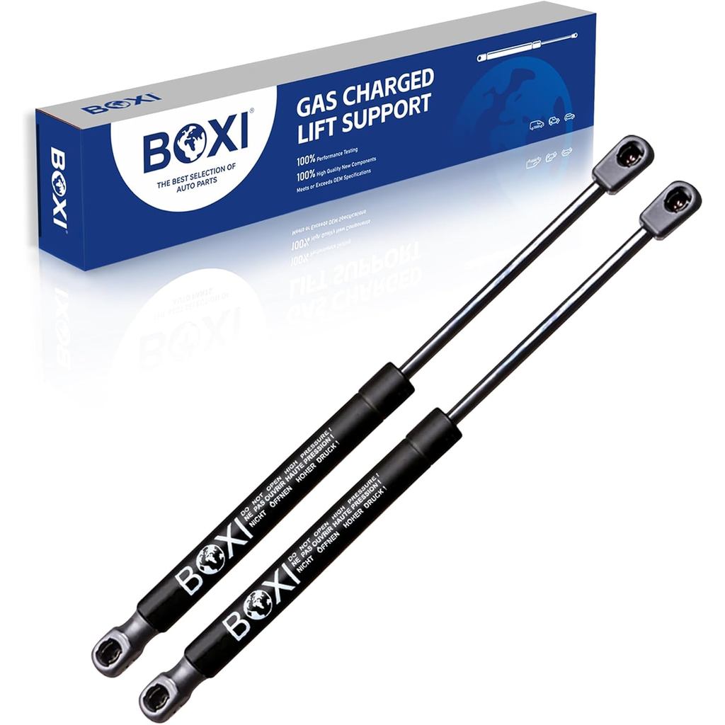 BOXI 2pcs ด้านหน้า Hood Lift รองรับ Struts Shocks แก๊ส Struts Shocks ฤดูใบไม้ผลิสําหรับ Mercedes-Ben