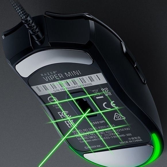 เวอร์ชั่นต่างประเทศ Razer Viper mini Razer Viper mini Version เมาส์เกม Small Hand Symphony Computer