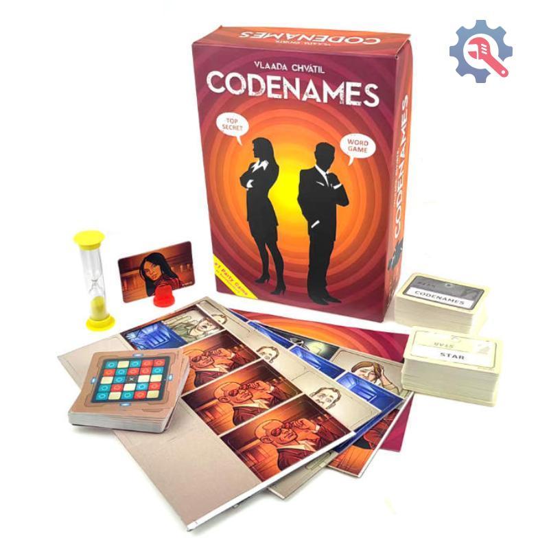 [GEX] Codenames Strategy Board Game Card Game 2-8 ผู้เล่น Spymaster Party Game Family Game Night Ide
