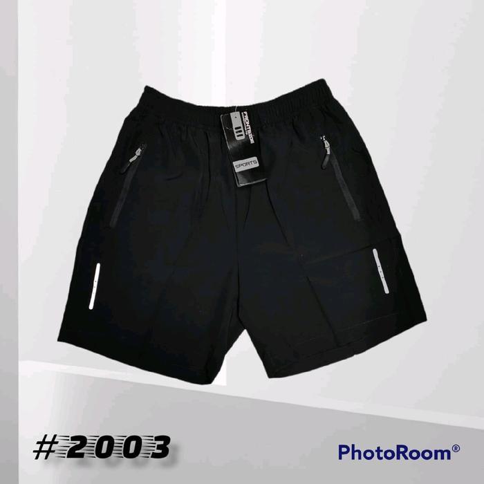 กางเกงวิ่งออกกําลังกายร่มชูชีพ Sport นําเข้า - สีดํา, M