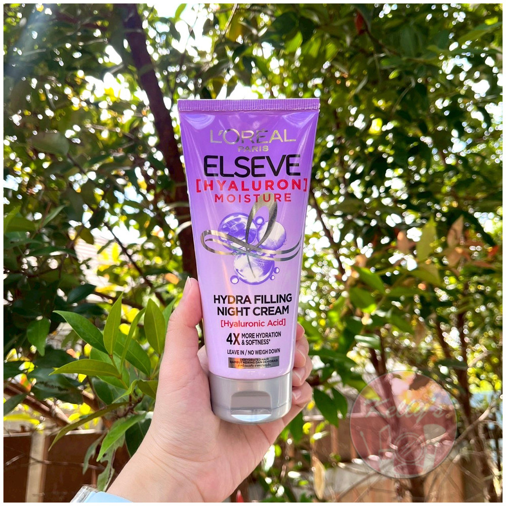<<Kelly's Shop>> L'Oreal Paris Elseve Hyaluron Moisture Hydra Filling Night Cream 150 Ml.