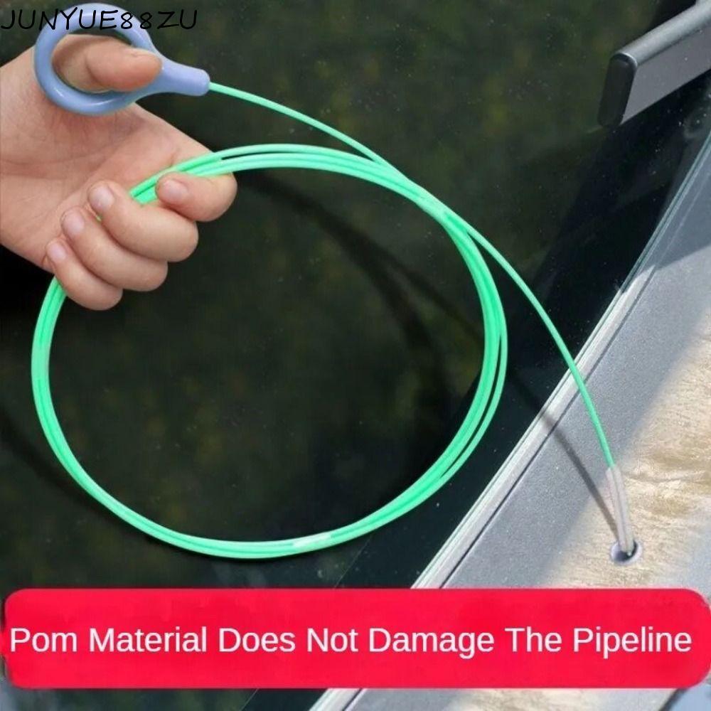 JUNYUE88ZU Auto Sunroof ยาวท่อ,ทนทานยืดหยุ่นรถท่อระบายน้ํา Dredge ทําความสะอาดแปรงขัด, 3 M/5 M/10 M 