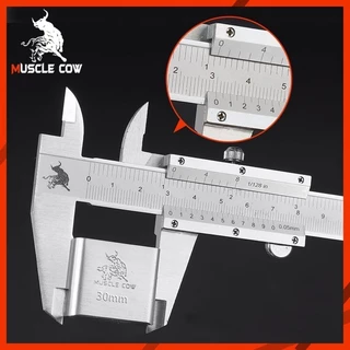 MUSCLE COW เวอร์เนียร์เหล็ก 6”/8” วัดแม่นยำ ทนทาน ใช้งานง่าย ประหยัดคุ้มค่า
