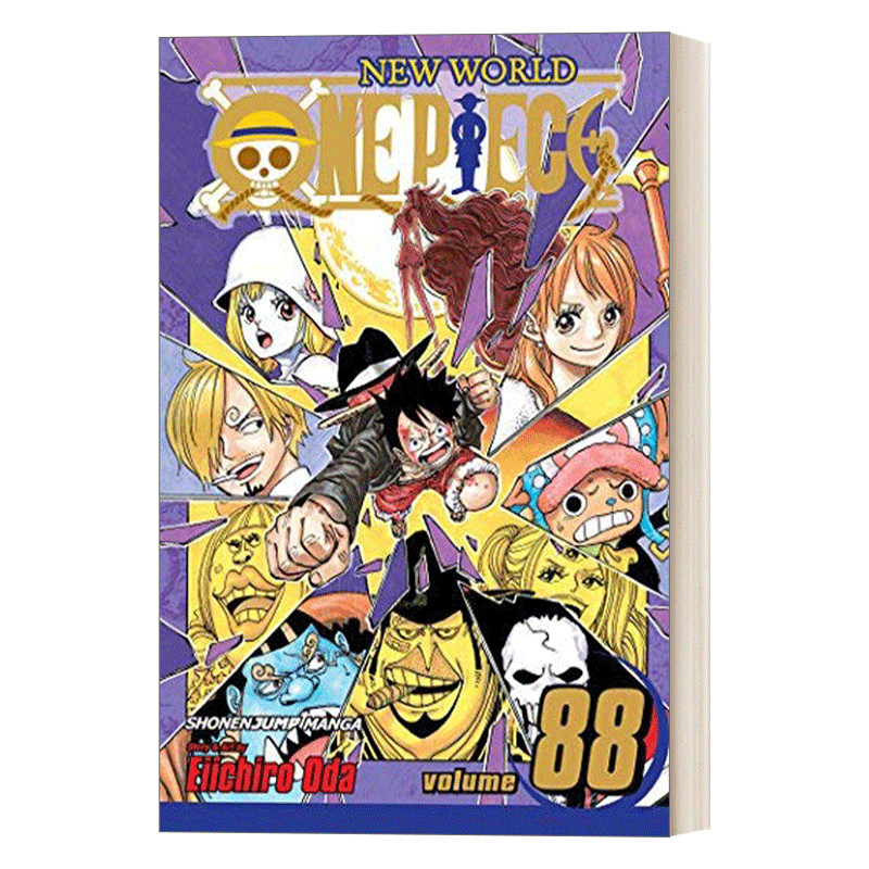 ต้นฉบับภาษาอังกฤษ One Piece Vol. 88 Lion One Piece One Piece Volume 88 Comics เวอร์ชันภาษาอังกฤษนําเ