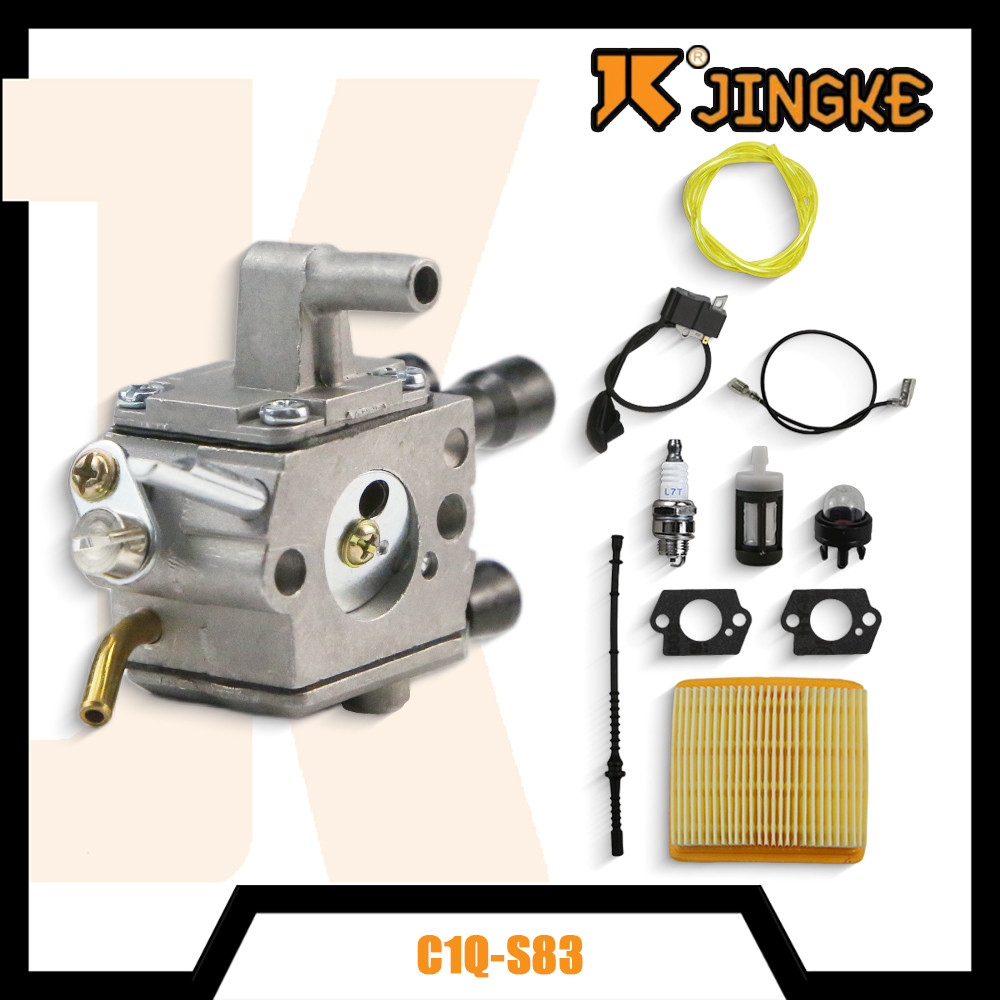 C1Q-S83 เครื่องตัดหญ้า คาร์บูเรเตอร์ ชุดซ่อมคาบู สำหรับ FS120 FS200 FS250 FS300 FS350 ZAMA C1Q-S83
