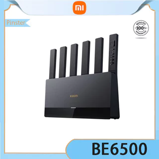 เราเตอร์ Xiaomi BE6500 Wi Fi 7 6500 Mbps พอร์ตเครือข่าย 2.5G เต็ม 4-core โปรเซสเซอร์ Qualcomm IoT อัจฉริยะเชื่อมโยงเครือข่ายรักษาความปลอดภัยบ้านเราเตอร์