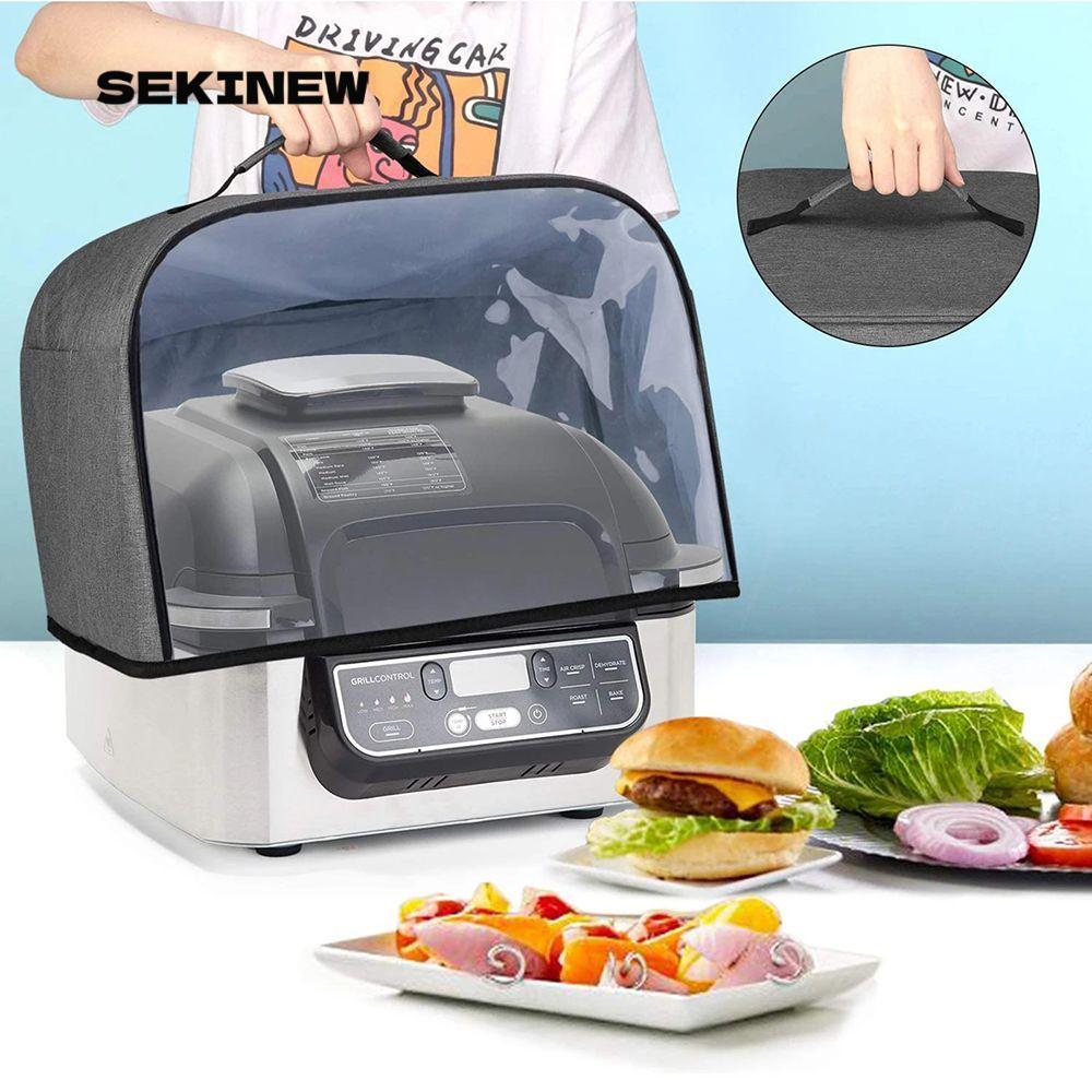SEKINEW สําหรับ Ninja Foodi Grill Kitchen ทนทาน PVC Home Air Fryer Cover