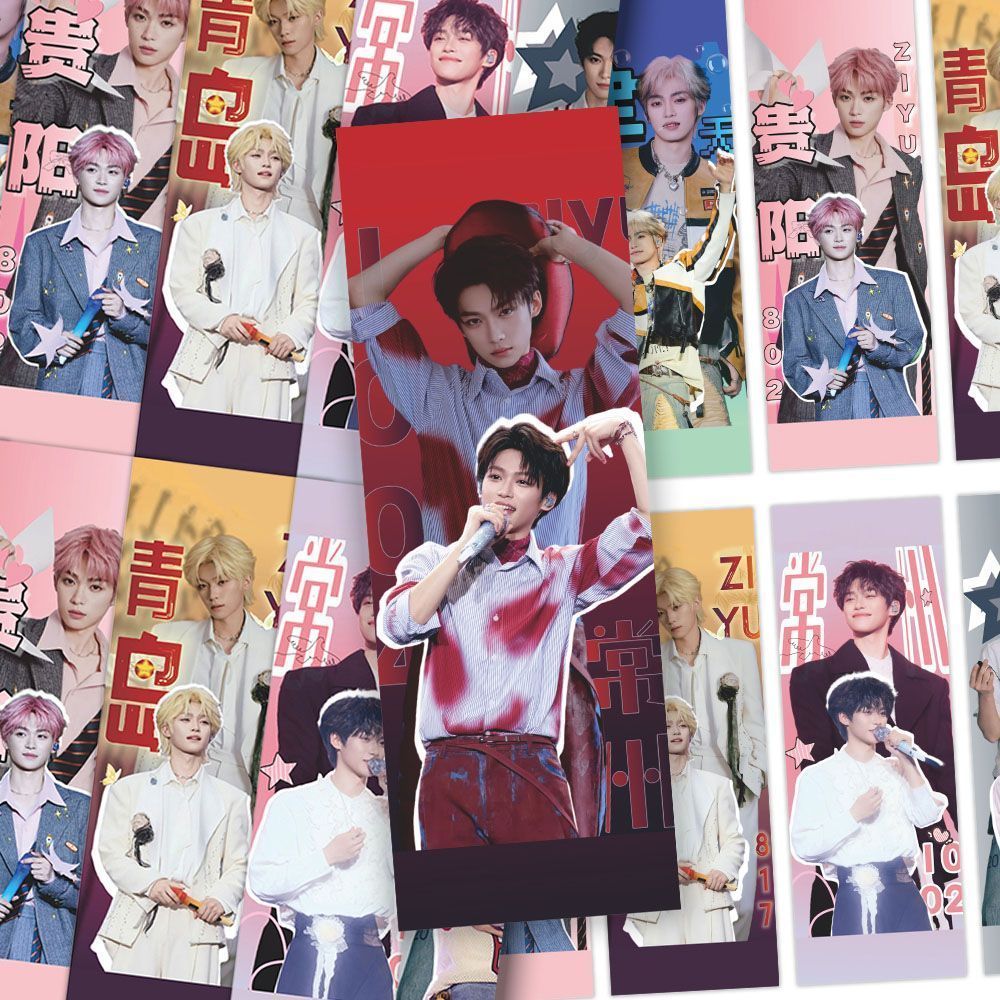 Ziyu ที่คั่นหนังสือมูลค่าสูง Speedy ปลาเพลงเทศกาลอุปกรณ์ต่อพ่วงวัสดุแฟน ๆ คอลเลกชันการ์ดของขวัญสุดพิ