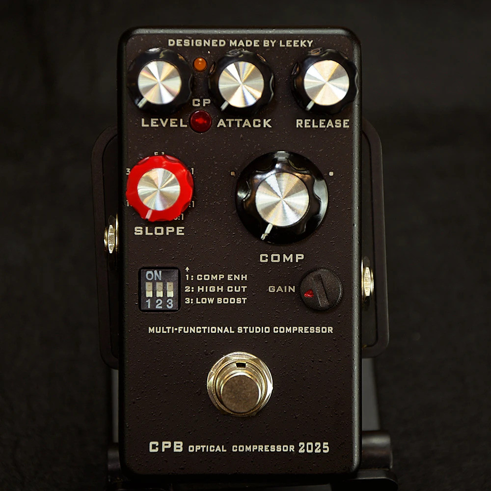 Leeky Optical Analog Compressor Pedal,cpb กีตาร์ไฟฟ้า Bass Booster Effect Pedal True Bypass