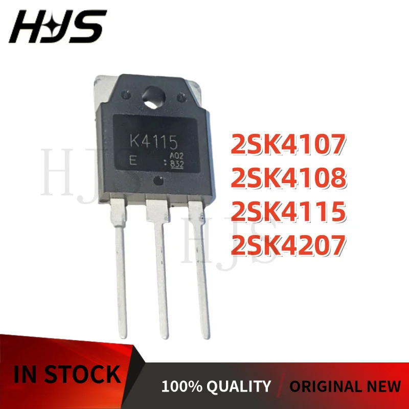 5PCS 2SK4115 2SK4107 2SK4108 2SK4207 K4115 K4107 K4108 K4207 TO-3P Field Effect ทรานซิสเตอร์