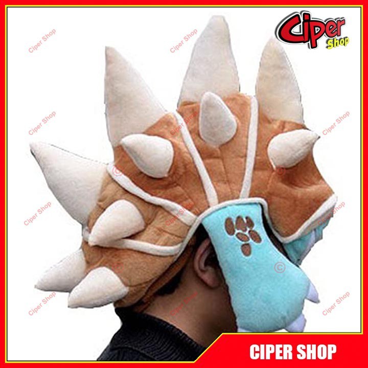 หมวกและหมวกคอสเพลย์ Rammus อย่างจริง - คอสเพลย์ LOL - หมวกคอสเพลย์ - หมวกคอสเพลย์