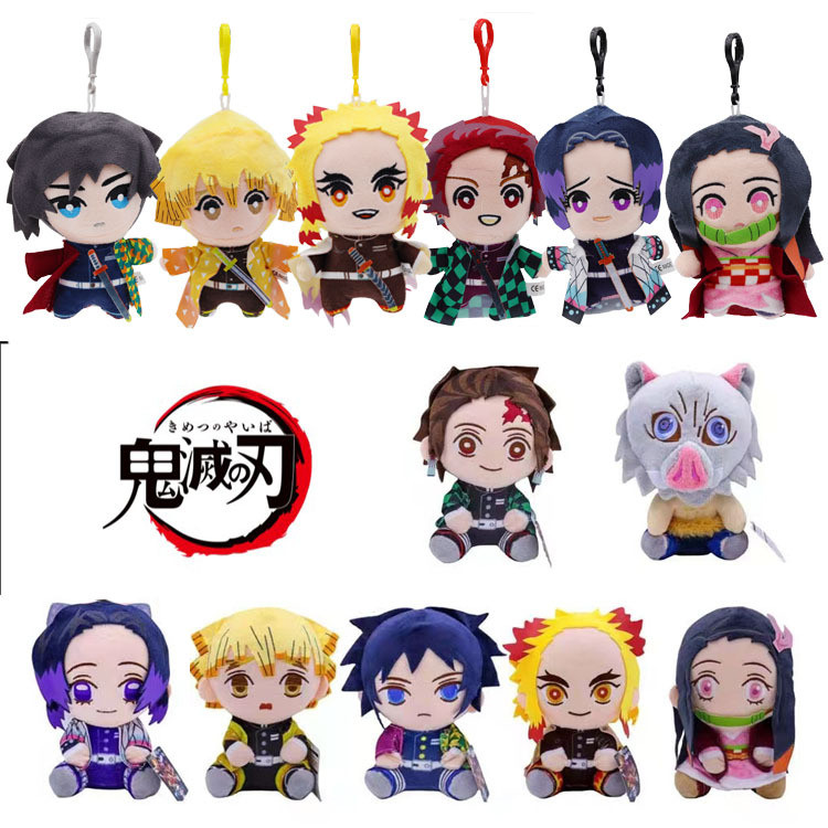 พร้อมส่ง ตุ๊กตา demon slayer figure demon slayer plush doll akaza buzzmod doma wcf ichiban kuji qpos