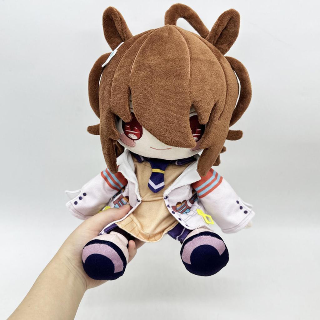 Umamusume Pretty Derby Agnes Tachyon Plush Soft Huggable ตุ๊กตาสําหรับห้องนอนโซฟาตกแต่งรถ chunnimth
